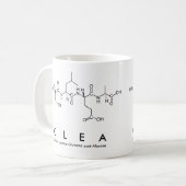 クレアペプチド名mag コーヒーマグカップ (正面左)