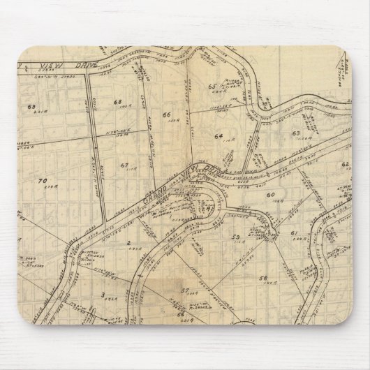 クレアモントハイツ マウスパッド (正面)