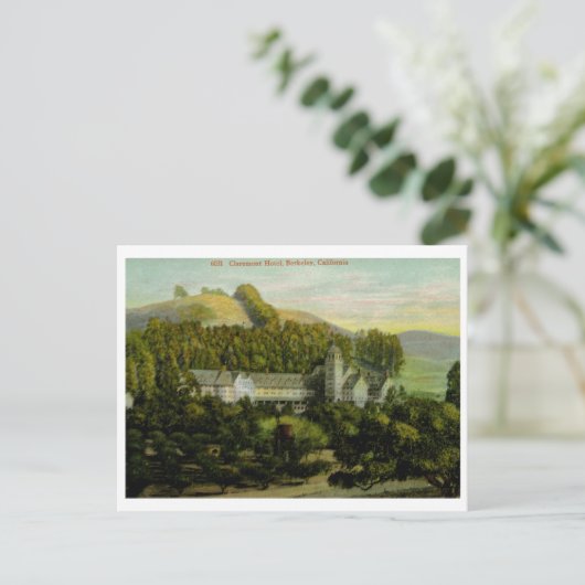 クレアモントホテルバークレーCAヴィンテージ ポストカード (スタンド正面)