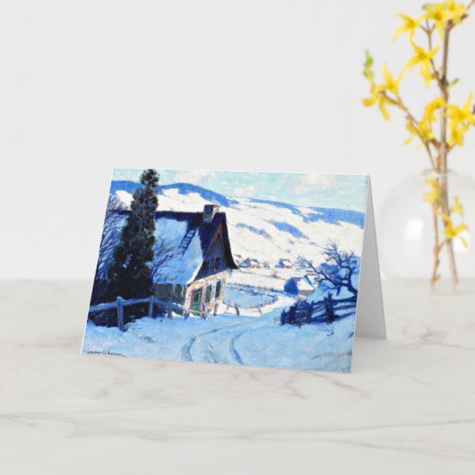 クレアランス・ギャグノン - 農場のグリーティングカード カード (黄色い花)