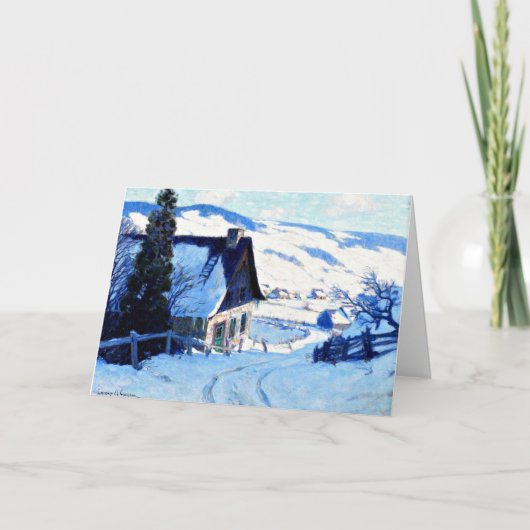 クレアランス・ギャグノン - 農場のグリーティングカード カード (正面)