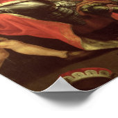 クレアヴォーとウィリアム・Xデュークのセント・ベルナール ポスター (角)