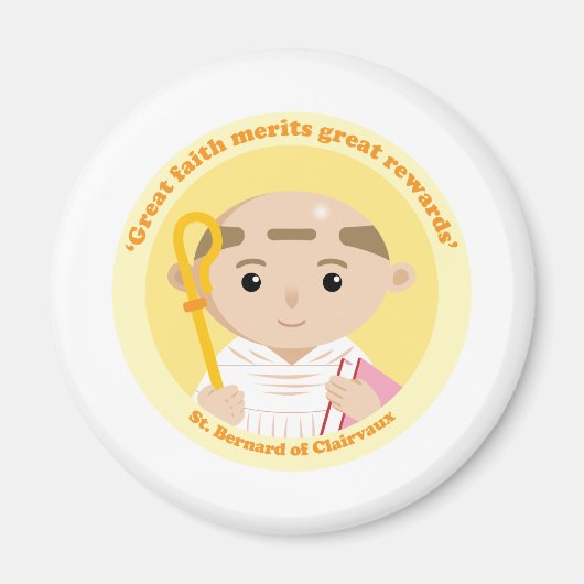 クレアヴォーの聖ベルナール マグネット (正面)