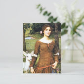 クレア様と子鹿 ポストカード (スタンド正面)