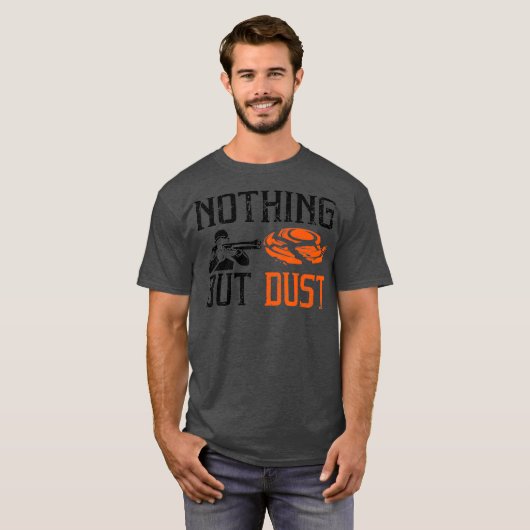 クレイおもしろい射撃、 発砲ギフト男性へウーマントカッコいいラップ Tシャツ (正面フル)