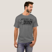 クレイおもしろい射撃、 発砲ギフト男性へウーマントカッコいいラップ Tシャツ (正面フル)