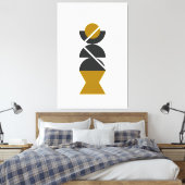 クレイアートスタイル キャンバスプリント (インサイチュ (寝室))