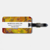 クレイオラジャスパー ラゲッジタグ (裏面横)