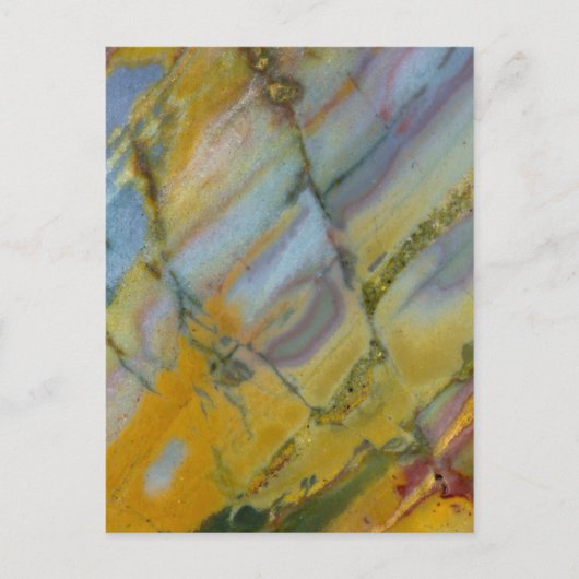 クレイカラフルオラジャスパー ポストカード (正面)