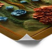 「クレイキャンバス：スイスアルプスの月の魔法」 ポスター (角)