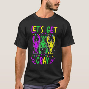 クレイクロウフィッシュのザリガニロブスターマルディグラを入手しよう Tシャツ