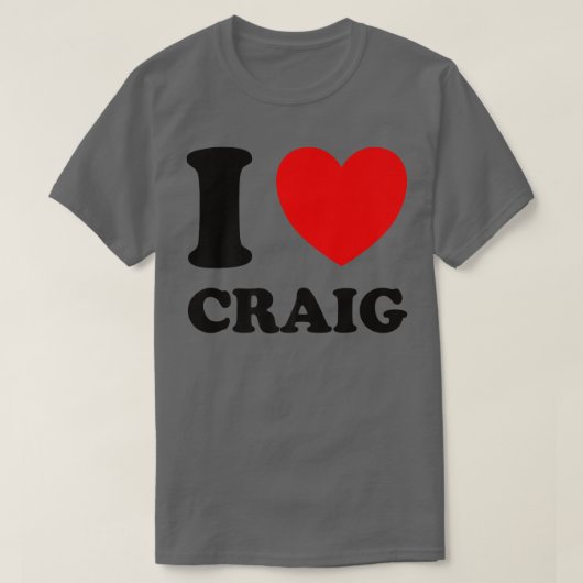 クレイグが大好き Tシャツ (デザイン正面)