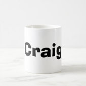 クレイグのマグ コーヒーマグカップ (中央)