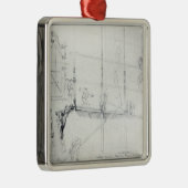 クレイグの家の外の足場の上に置くこと メタルオーナメント (右)