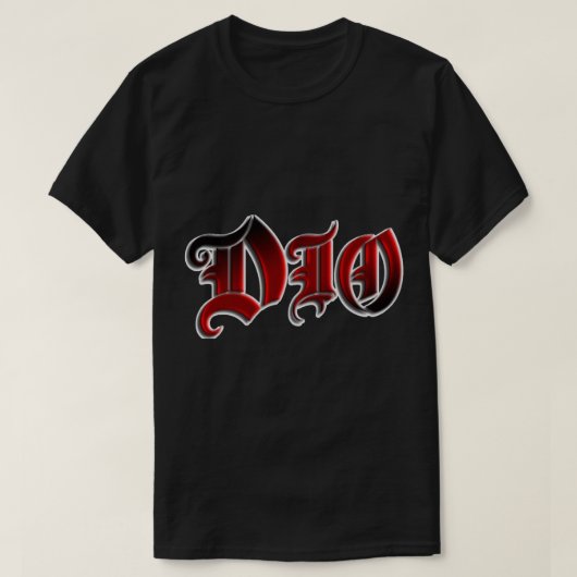 クレイグゴルディDIO Tシャツ (デザイン正面)