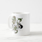 クレイグタータンチェックライオン コーヒーマグカップ (正面左)