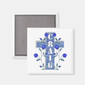 クレイグブルークロスマグネット マグネット (正面/裏面)