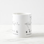 クレイグペプチド名mug コーヒーマグカップ (中央)