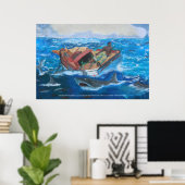 クレイグ・ハンターが再び訪れた湾岸流 ポスター (ホームオフィス)