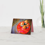 クレイケーキ 招待状 (正面)