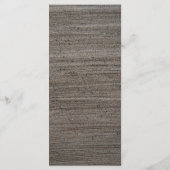 クレイサファリジラフ、ラスティックウェディング メニュー (裏面)