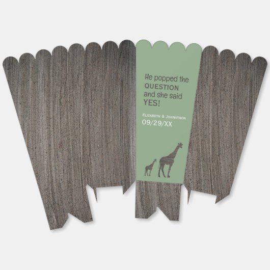 クレイサファリ素朴ア結婚・キリン フェイバーボックス (見開き)