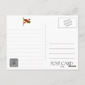 クレイジルチャンネル下部範囲リアライト – Md ポストカード (裏面)