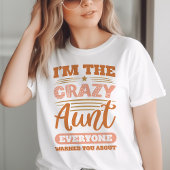 クレイジーおばさん Tシャツ