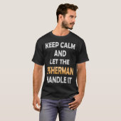 クレイジーさを燃やすために釣りをする Tシャツ (正面フル)