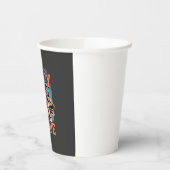 クレイジーでユニークな犬好き 紙コップ (左)