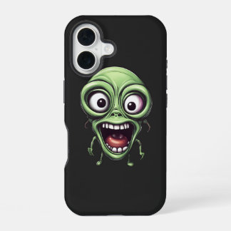 クレイジーで面白いエイリアン iPhone 16ケース