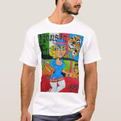 クレイジーなヒスパニック系従兄弟 Tシャツ (正面)