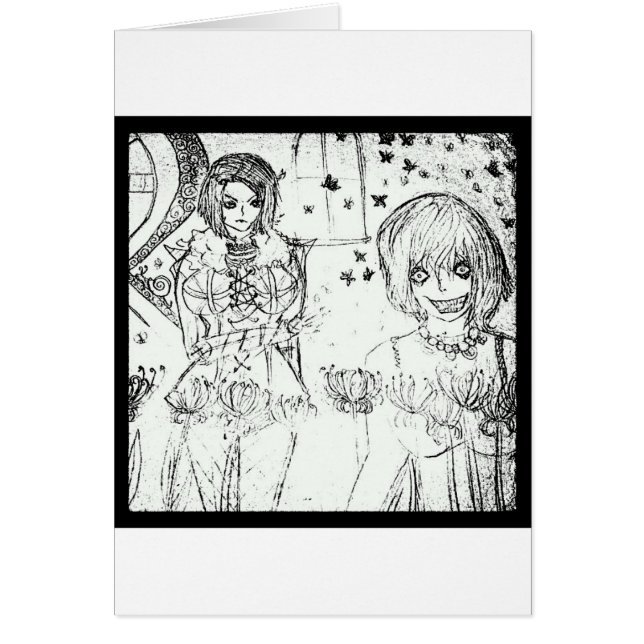 クレイジーな女の子と気が狂うほど可愛い女の子 (正面)