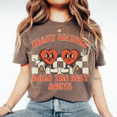 クレイジーな姉妹が最高のお姉ちゃん | おもしろおばさん Tシャツ