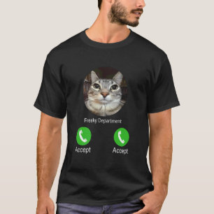 クレイジーな猫の面白いミーム 男女兼用K Tシャツ