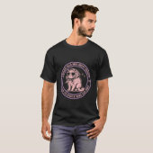 クレイジーな野生の女性の猫のTシャツ、面白いポジティブな  Tシャツ (正面フル)