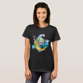 クレイジーな魚 Tシャツ (正面フル)
