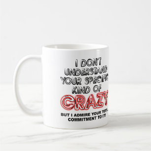 クレイジーにコミット Funny Mug トラベルマグ 引用 コーヒーマグカップ