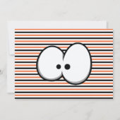 クレイジーアイーズ 怖いハロウィンパーティー 招待状 (裏面)