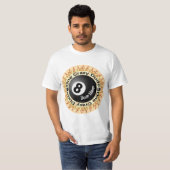 クレイジーダッド・エイトボール Tシャツ (正面フル)