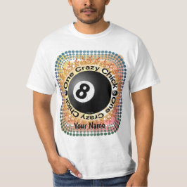 クレイジーチックエイトボール Tシャツ