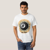 クレイジーチックエイトボール Tシャツ (正面フル)