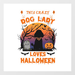 クレイジードッグレディ ハロウィーン ポードル パンプキン トゥーム ウィンドウサイン