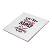 クレイジーナース名言 ビンテージ風 Tシャツデザイン_1 タイル (側面)
