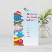 クレイジーハットパーティー 招待状 (スタンド正面)