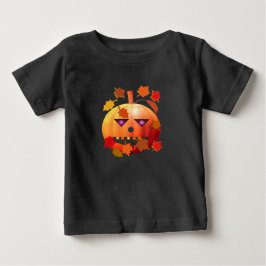 クレイジーハロウィンパンプキン ベビーTシャツ