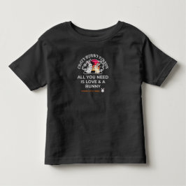 クレイジーバニーパーソン トドラーTシャツ