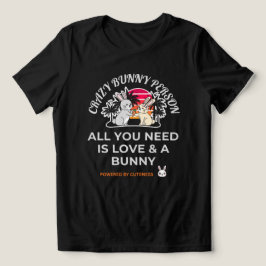 クレイジーバニーパーソン トライブレンドTシャツ