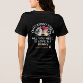 クレイジーバニーパーソン トライブレンドTシャツ (裏面)