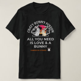 クレイジーバニーパーソン Tシャツ